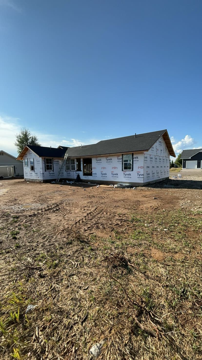 Metal roof installation